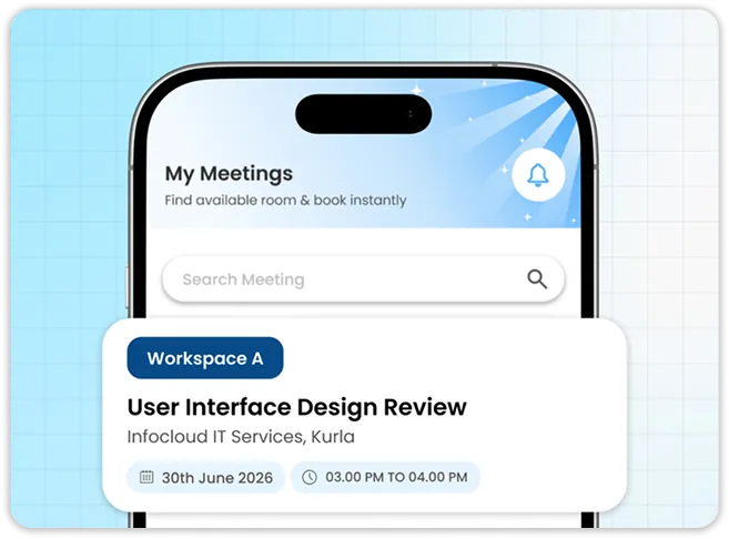 Meeting room analytics and utilization reports dashboard