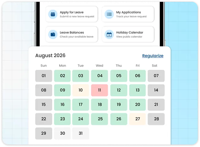 Interactive HR dashboard showing workforce overview